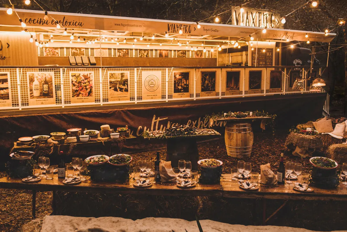 food tráiler - food truck viaxeiro Fogar do Santiso
