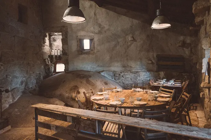 restaurante ecológico museo Fogar do Santiso Allariz Ourense
