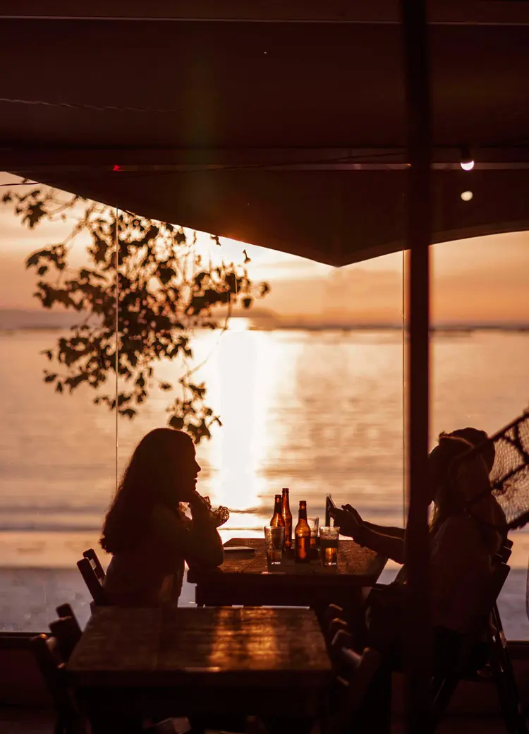 Restaurante Fogar do Santiso playa Lapamán Pontevedra