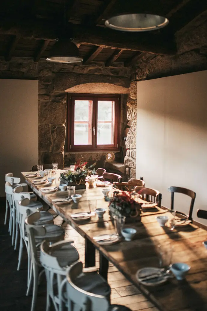restaurante ecológico museo Fogar do Santiso Allariz Ourense