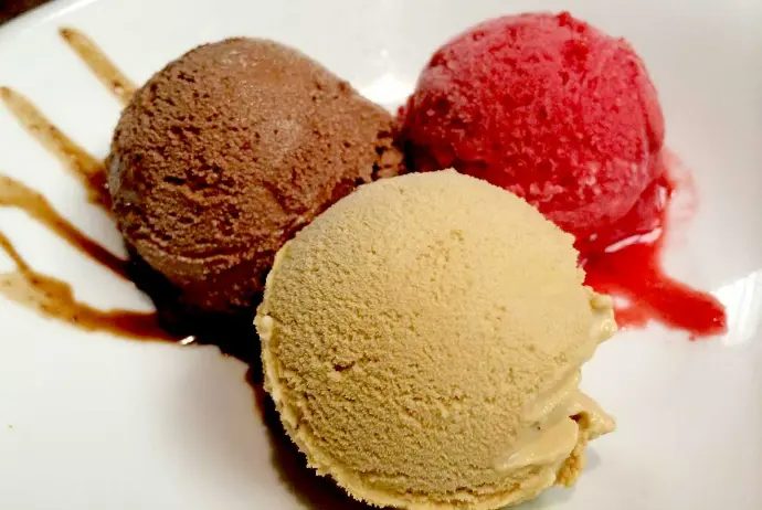 helados ecológicos restaurante Fogar do Santiso Playa Lapamán  Pontevedra