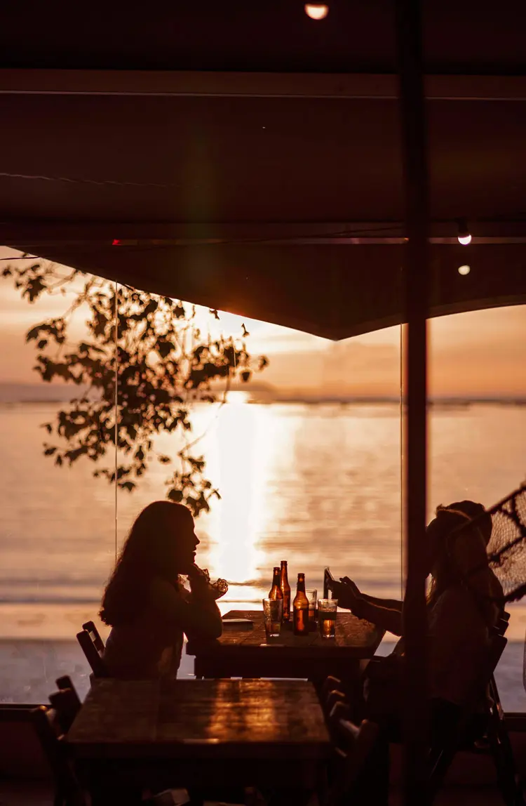 Restaurante Fogar do Santiso playa Lapamán Pontevedra