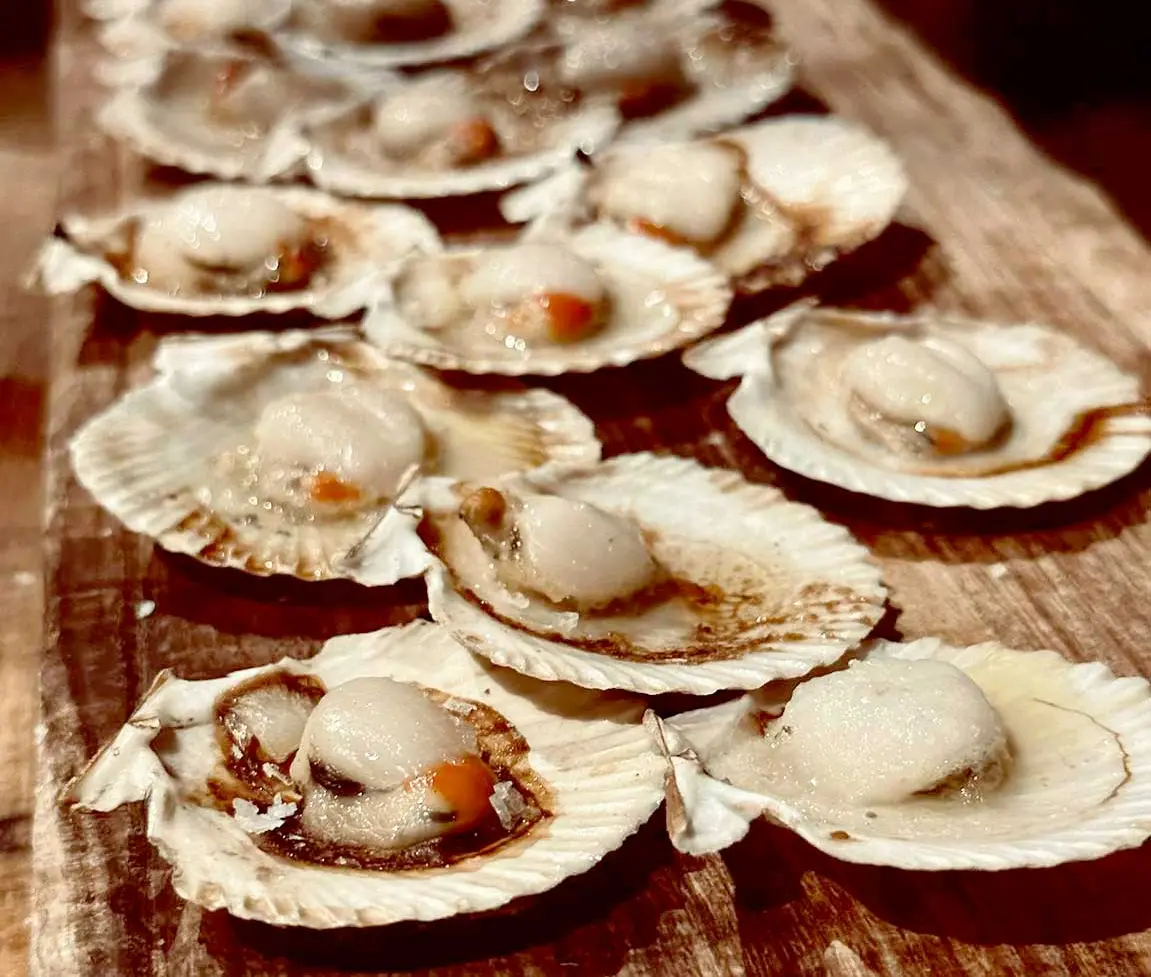 volandeiras marisco restaurante ecológico Fogar do Santiso Santiago de Compostela