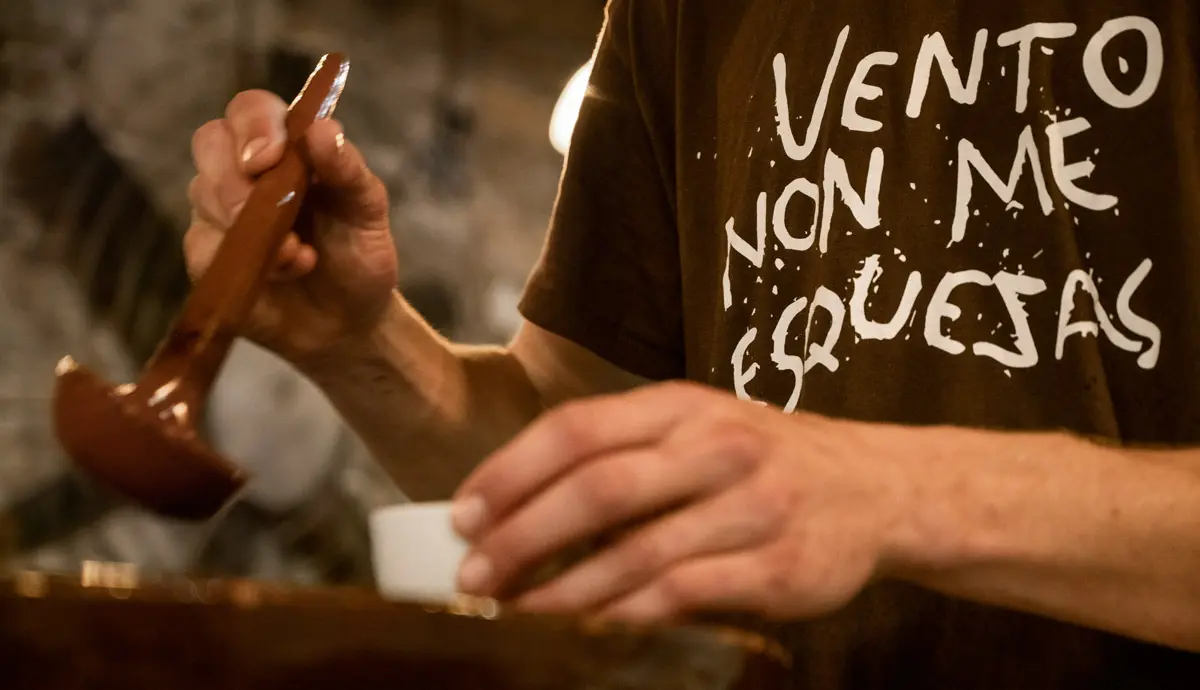 queimada restaurante ecológico Fogar do Santiso Santiago de Compostela